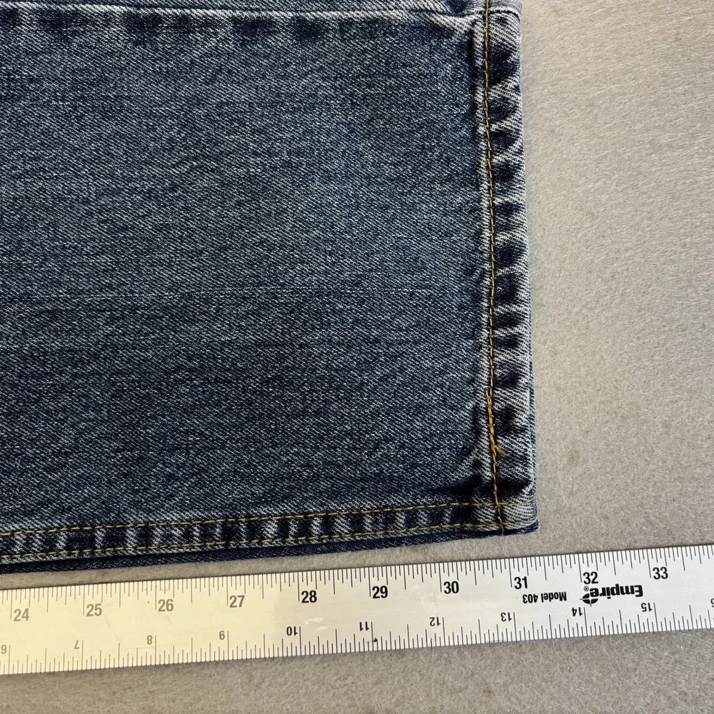 Levis 550 Relaxed Fit Jeans Mens 32x32 Blue Tapered Leg Denim Dark Wash Gorpcore